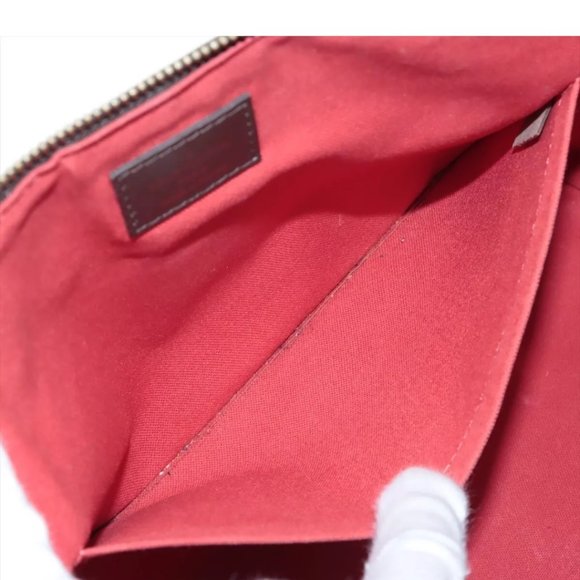 Louis Vuitton Sienna MM Shoulder Crossbody Bag Damier Canvas Brown Ebene - Picture 3 of 9